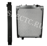 Радиатор охлаждения МАЗ  (Weichai WP12) 630333-1301010-005 Ridea