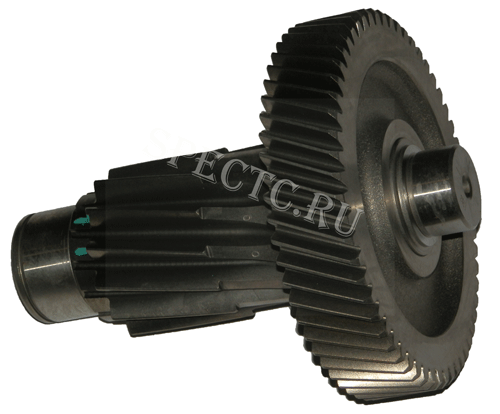 Вал промежуточный демультипликатора (короткий) 12JSD200T-1707050-1