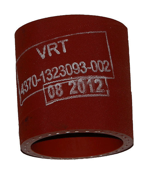 Шланг интеркуллера МАЗ-4370 (65 мм, красный)