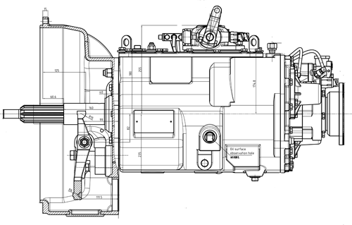 Коробка передач МАЗ 9JS135TA-G18031